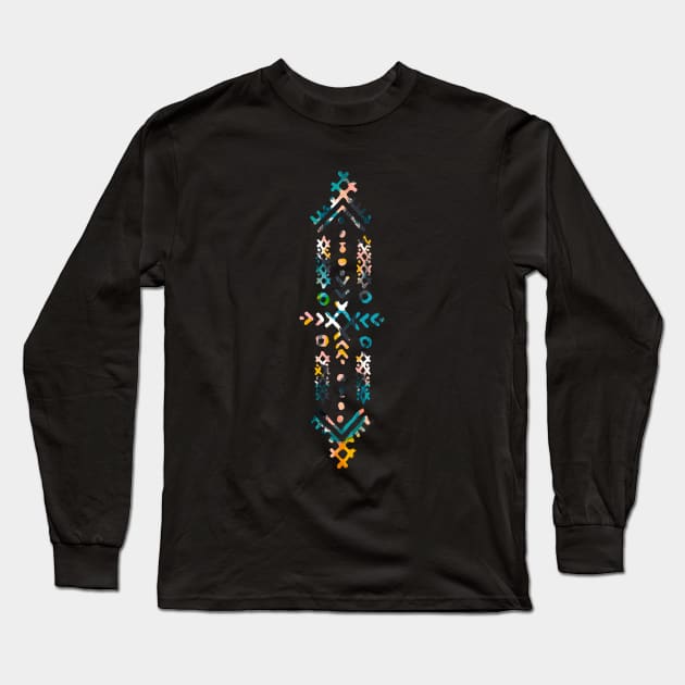 Art African Motif, African Design Long Sleeve T-Shirt by Myteeshirts